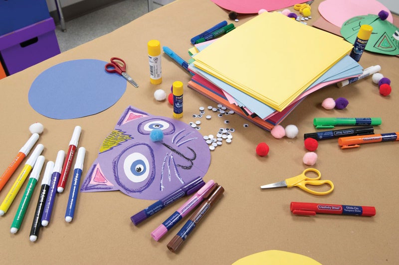 Prang (Formerly SunWorks) Construction Paper, Violet, 9" x 12", 50 Sheets - Image 2